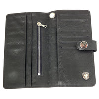 MARCOS - "CUSTOM WALLET" with inlaid ELDER BOX WOOD and Sterling Silver Accents