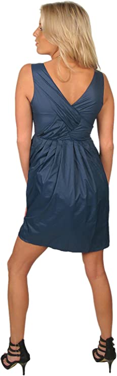 Women's Monn Amur By Friedia Niimura - "Donna" Dress in Midnight Blue