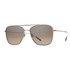 Mr. Leight - "NOVARRO S" 12K White Gold Accents in Maple with Smokey Lenses