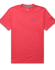 Men's PSYCHO BUNNY - "CLASSIC T-SHIRT" in Currant