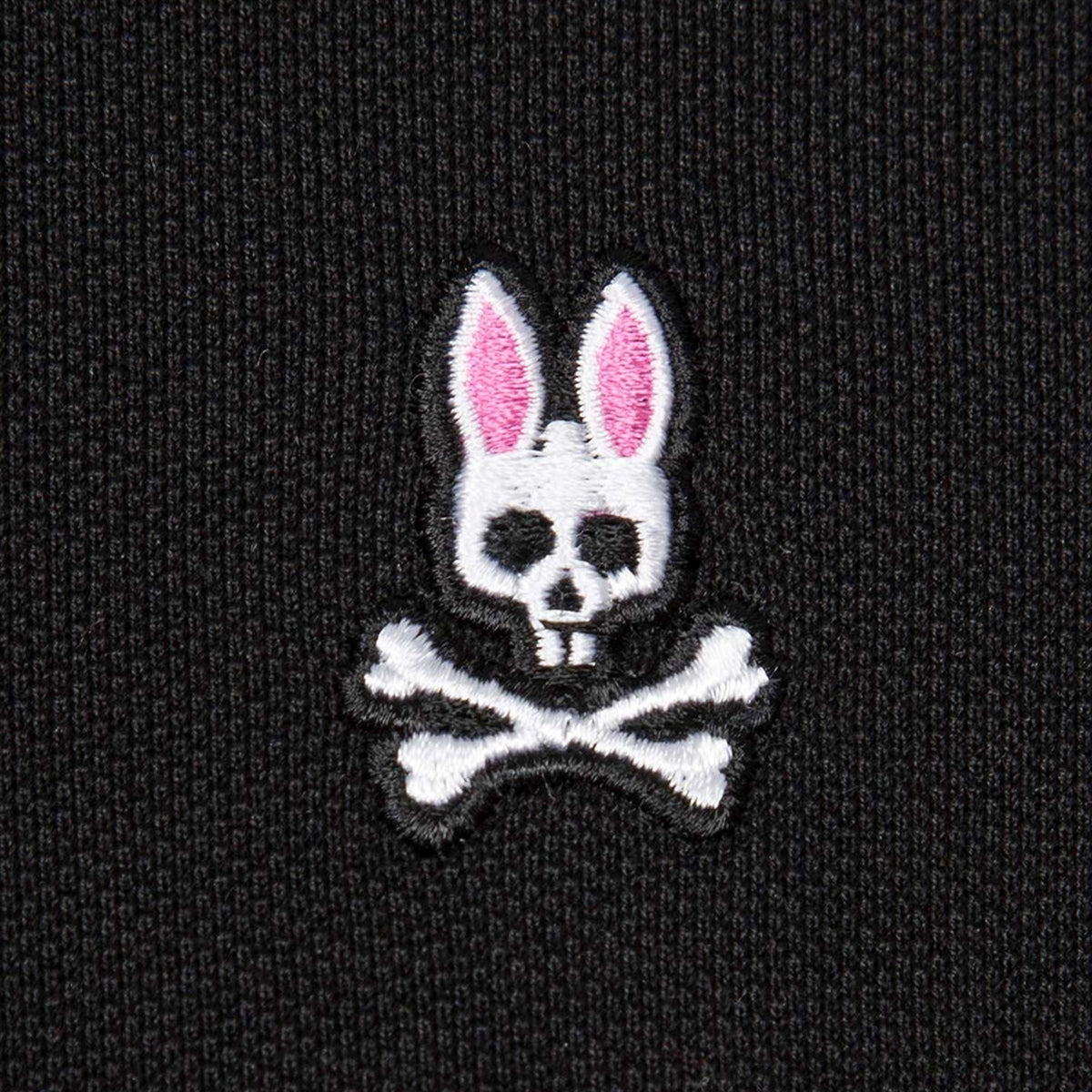 Men&#39;s PSYCHO BUNNY - &quot;LONG SLEEVED POLO&quot; in Black