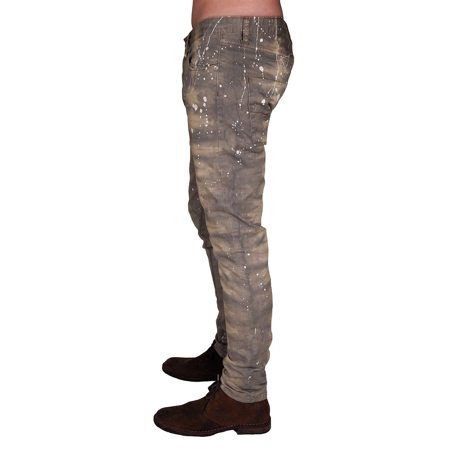 Prospective Flow - "TSURARA" Slim Fit Pants in Icicle Grey