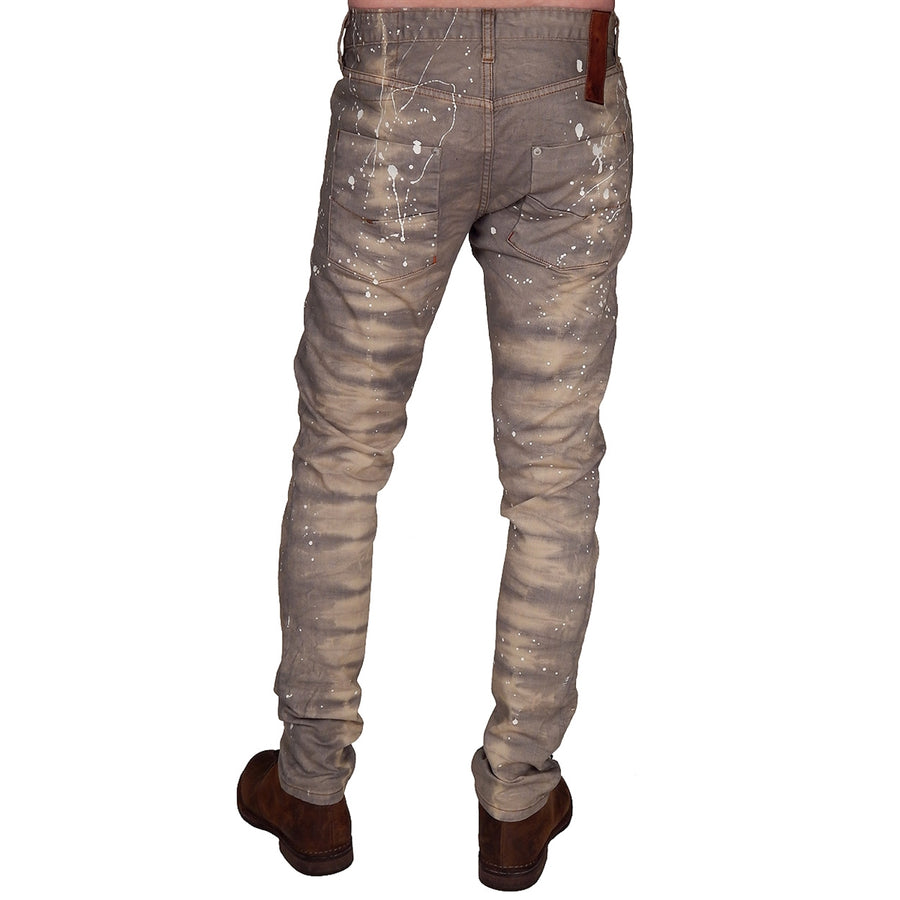 Prospective Flow - "TSURARA" Slim Fit Pants in Icicle Grey