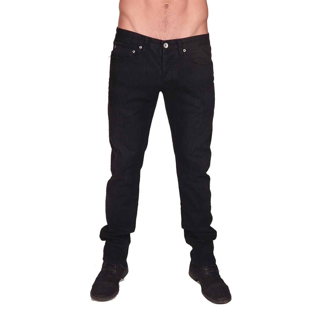 Prospective Flow - &quot;NAGAND&quot; Slim Fit Pants in Black