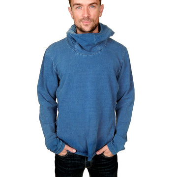 Men's PROSPECTIVE FLOW - "TRACTION" Hoodie in Indigo