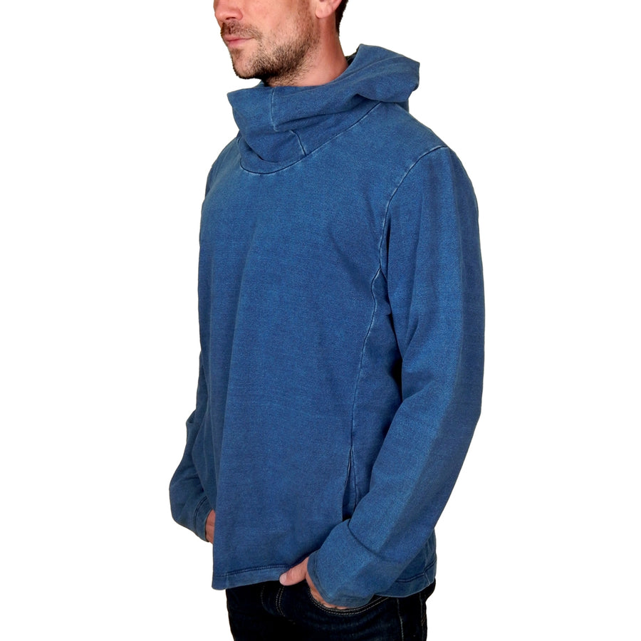 Men's PROSPECTIVE FLOW - "TRACTION" Hoodie in Indigo