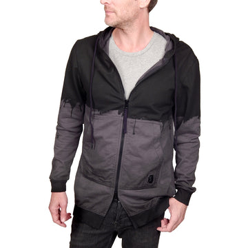 RELIGION - "DREAD" Hoodie in Gray and Black