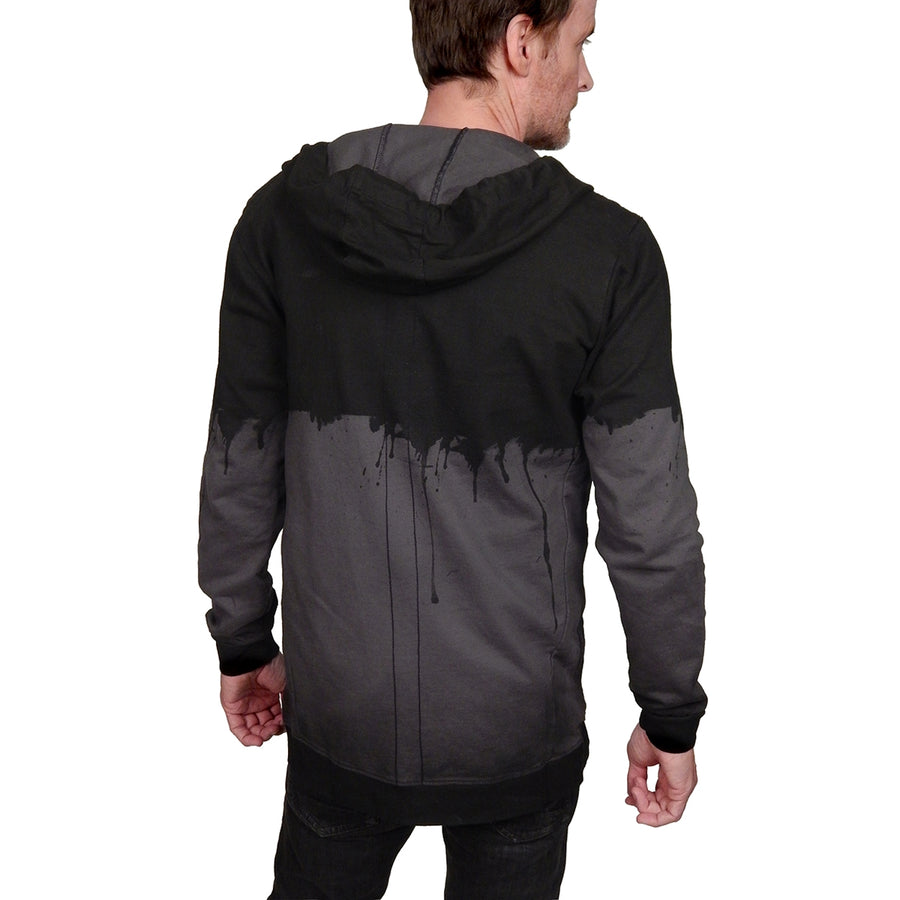 RELIGION - "DREAD" Hoodie in Gray and Black