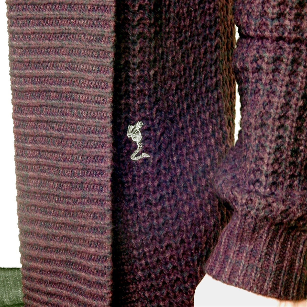 RELIGION - &quot;RANT&quot; Knit Cardigan in Claret