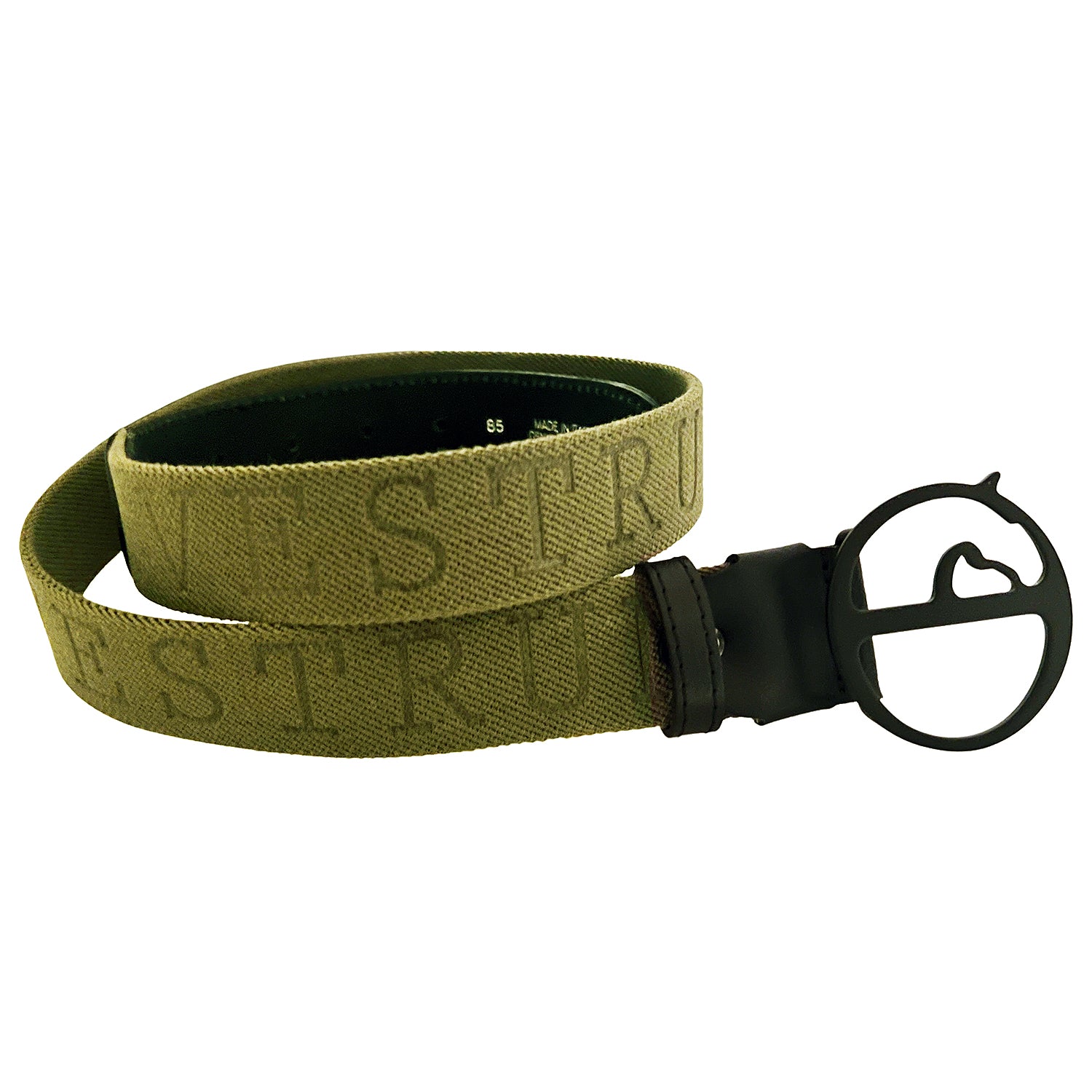 VESTRUM - &quot;POZZALLO&quot; Belt in Army Green and Matte Black