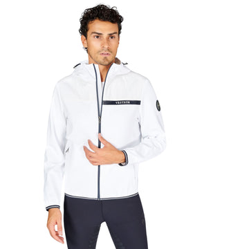VESTRUM - "LEON" Warm Up Jacket in White