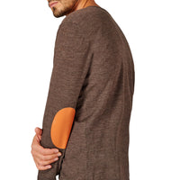 VESTRUM - "PHILADELPHIA" V-Neck Sweater in Dark Brown
