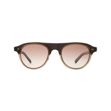 Mr. Leight - "STAHL S" in Black Tar Frames and Molasses Lenses